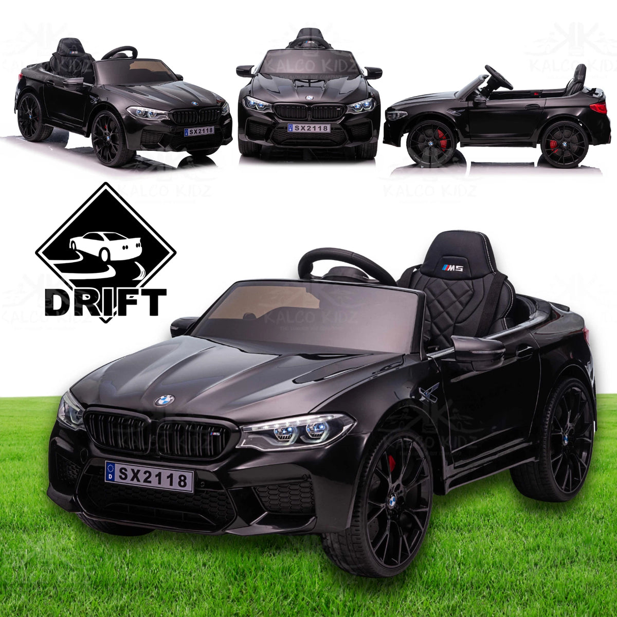 Licensed BMW M5 Kids Ride On Car Drift 24v