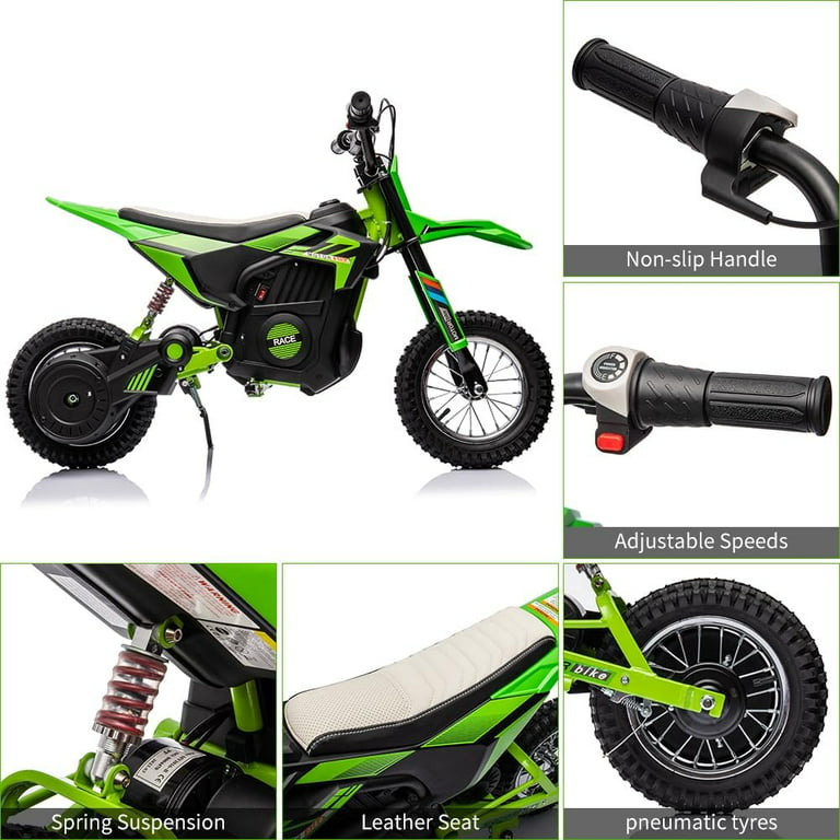24V Electric Ride On Motorbike Scrambler Style