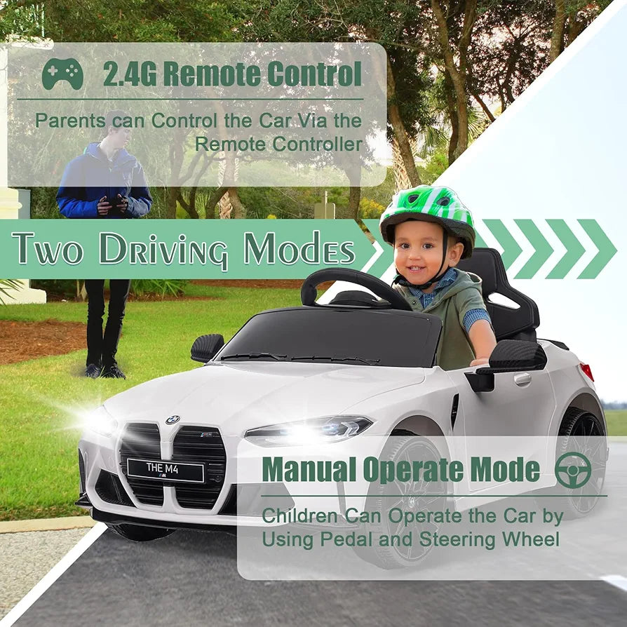 BMW M4 Competition Kids Ride On Electric Car