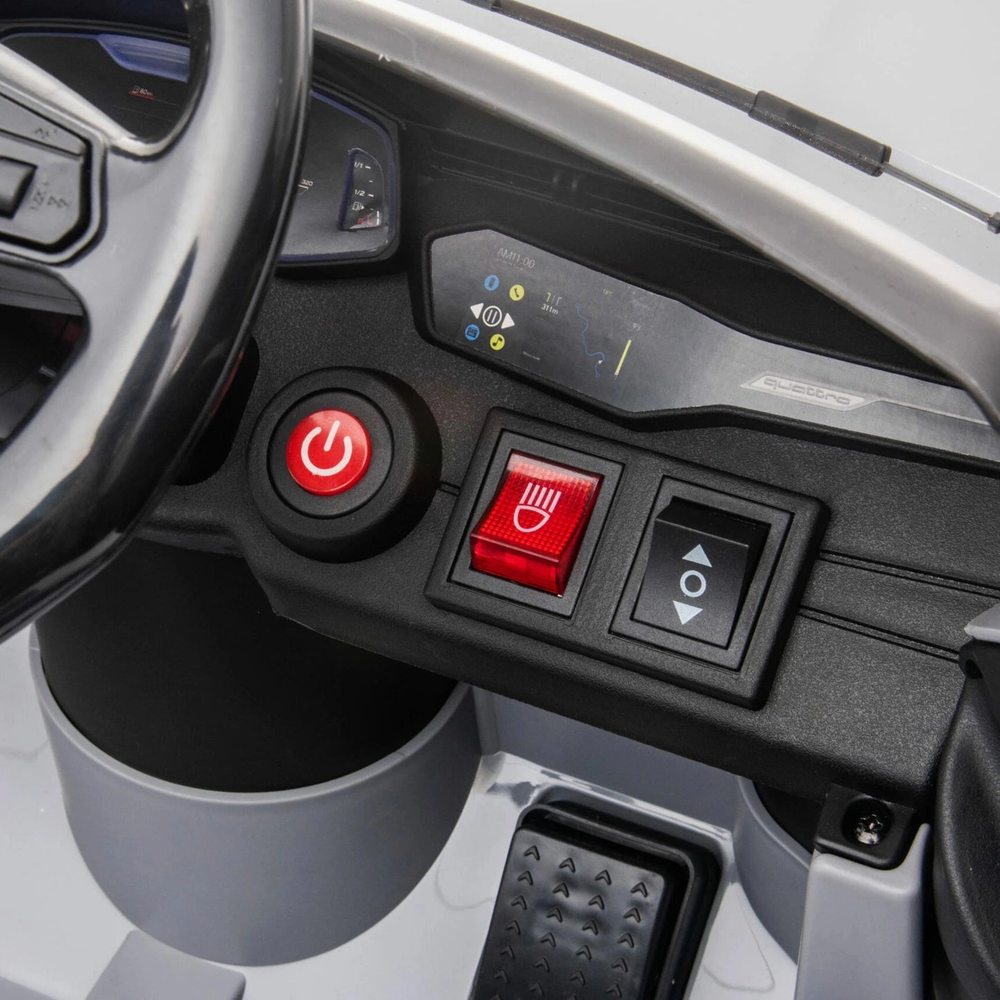 Auidi RS6 kids Ride On Car Remote Screen 12v