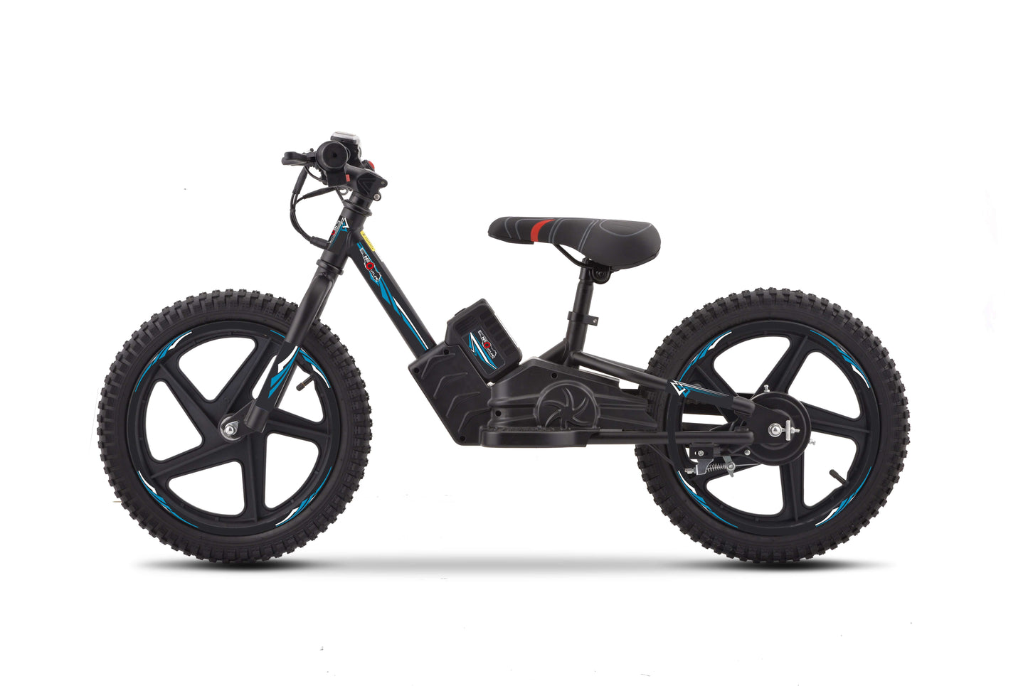 Kids electric balance bike 16 inch with 250W motor, perfect for young riders seeking adventure and performance.