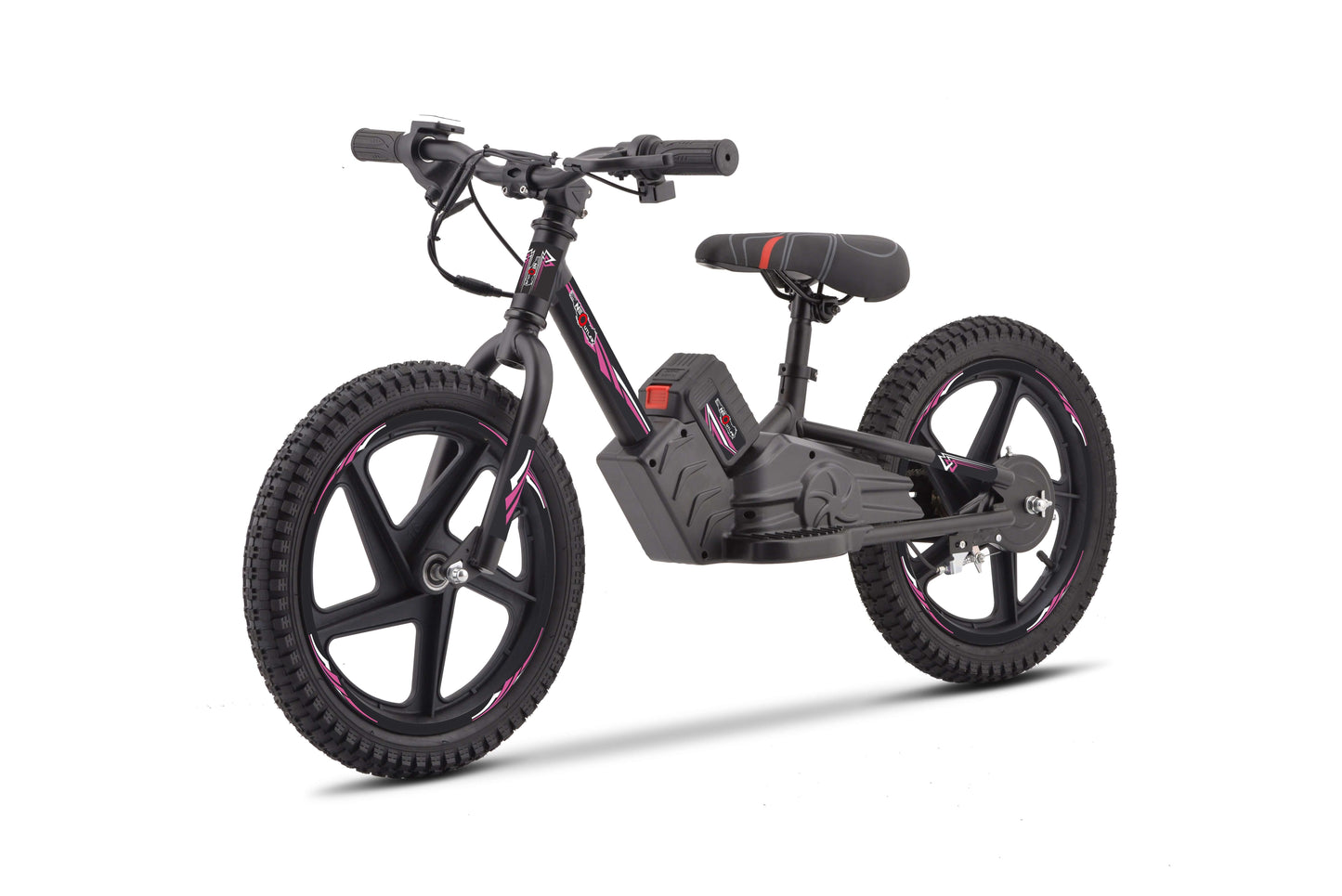 Kids electric balance bike 16 inch with 250W motor, designed for powerful performance and style.