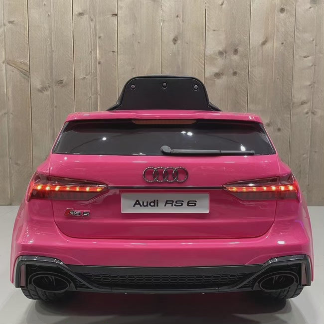 Auidi RS6 kids Ride On Car Remote Screen 12v