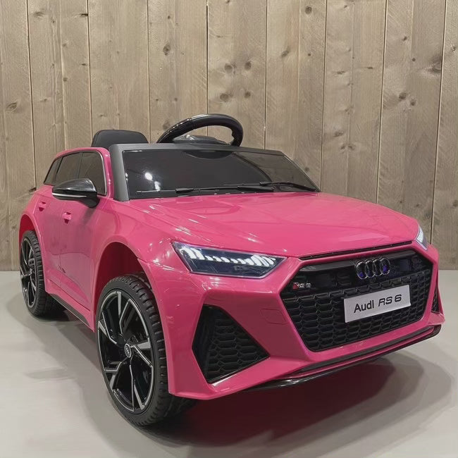 Auidi RS6 kids Ride On Car Remote Screen 12v