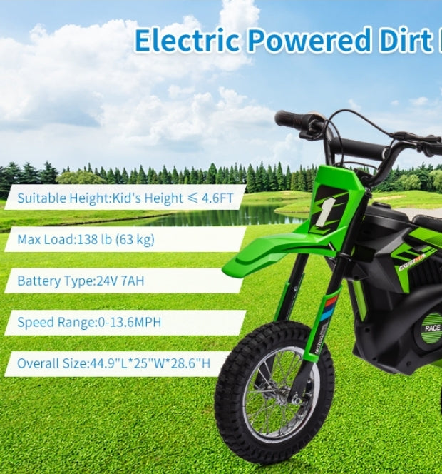 24V Electric Ride On Motorbike Scrambler Style