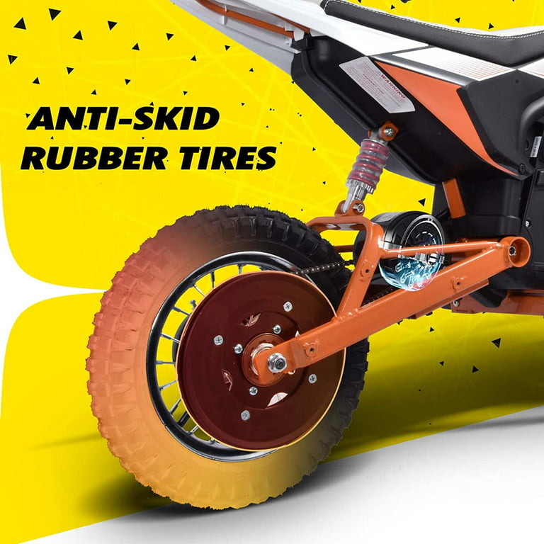 24V Electric Ride On Motorbike Scrambler Style