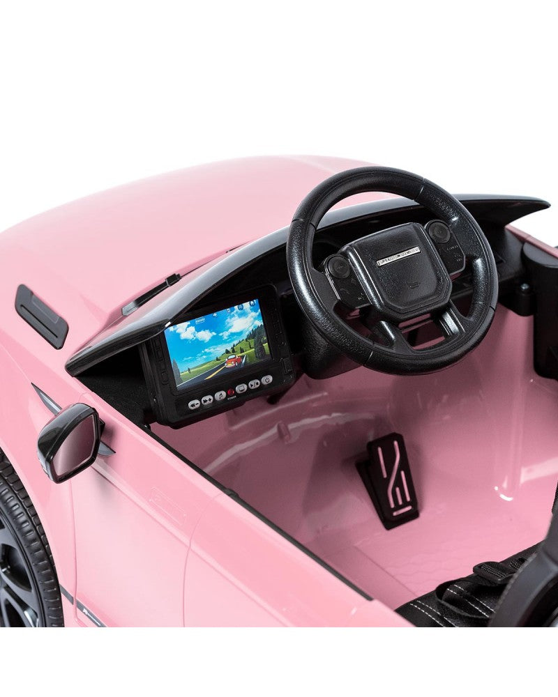 Licensed Range Rover Evoque 12V Ride On MP4 TV EDT