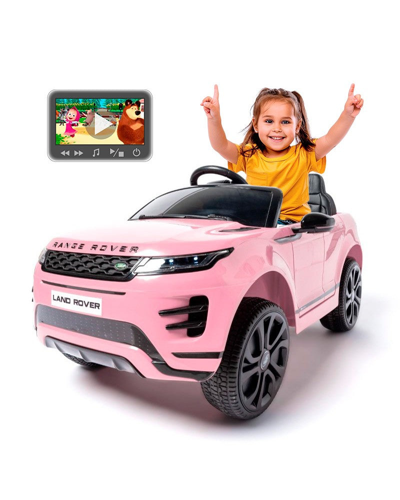 Licensed Range Rover Evoque 12V Ride On MP4 TV EDT
