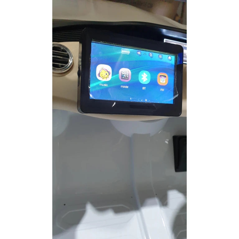 Licensed Mercedes Maybach S650 MP4 TV Leather Seat Rubber Tyres Electric Ride On Car