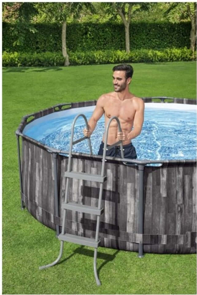 Bestway 14ft Steel PRO Max Large Swimming Pool 5614z (427x107cm)