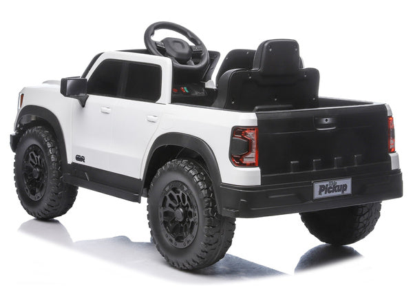 Pick Up Jeep P4 Kids Ride On 12v Leather Seat Rubber Tyres