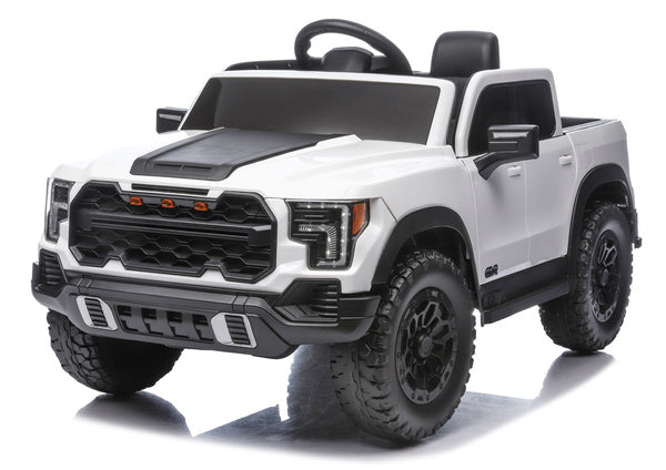 Pick Up Jeep P4 Kids Ride On 12v Leather Seat Rubber Tyres