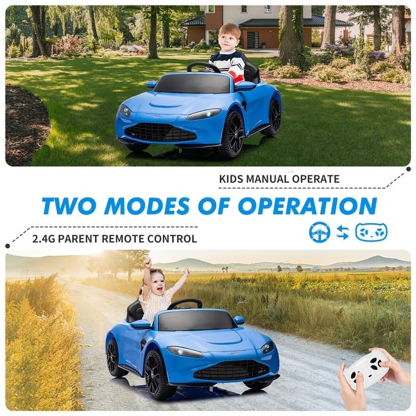 Aston Martin Vantage Ride On Electric Kids Car 12v