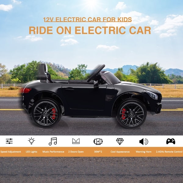 12V OFFICIAL LICENSED MERCEDES AMG ELECTRIC RIDE ON CAR PARENTAL REMOTE