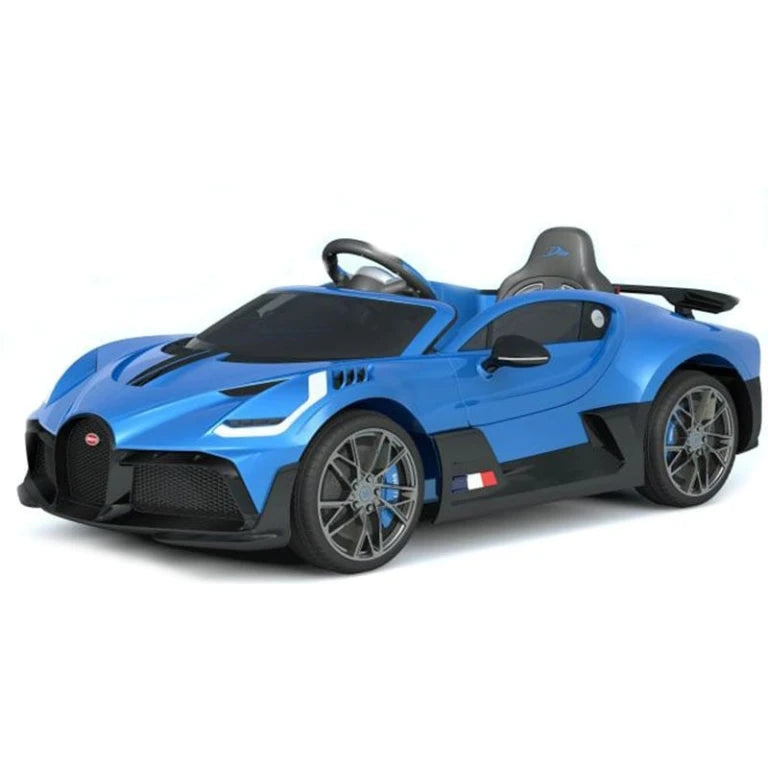 Officially Licensed Bugatti Divo 12V kids Ride On Leather Seat Rubber Tyres