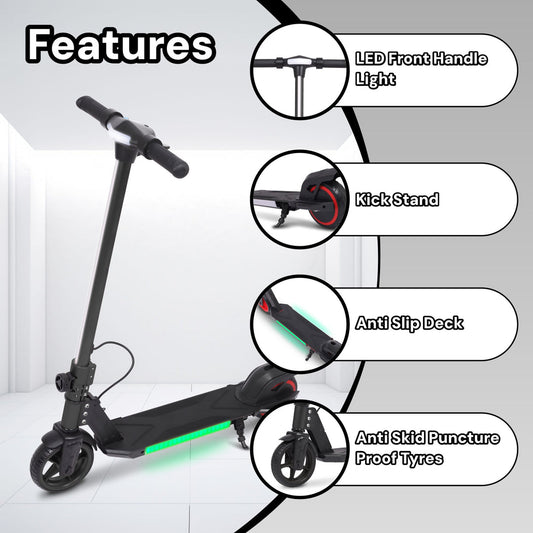Kids PRO ELECTRIC SCOOTER - LED Lights - 150W Power - High Performance
