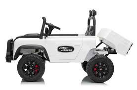 Kids 24v Twin Seat Ride On Land Rover Defender & Electric Tipper
