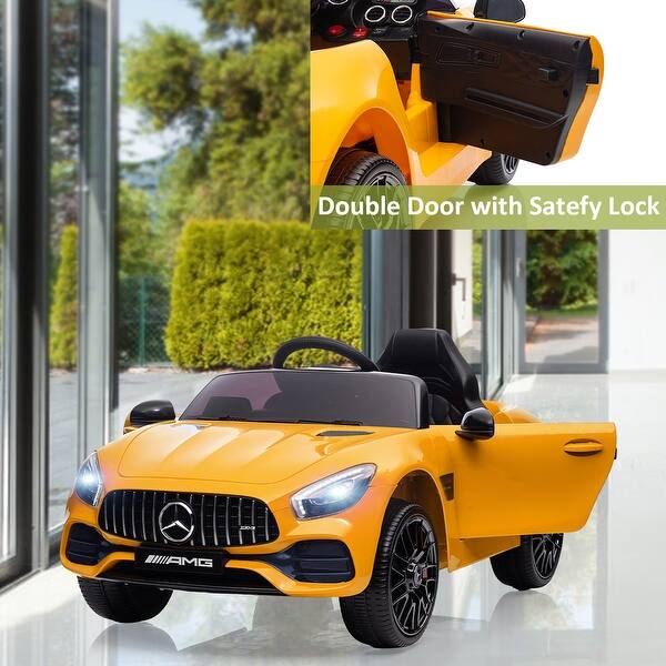 12V OFFICIAL LICENSED MERCEDES AMG ELECTRIC RIDE ON CAR PARENTAL REMOTE