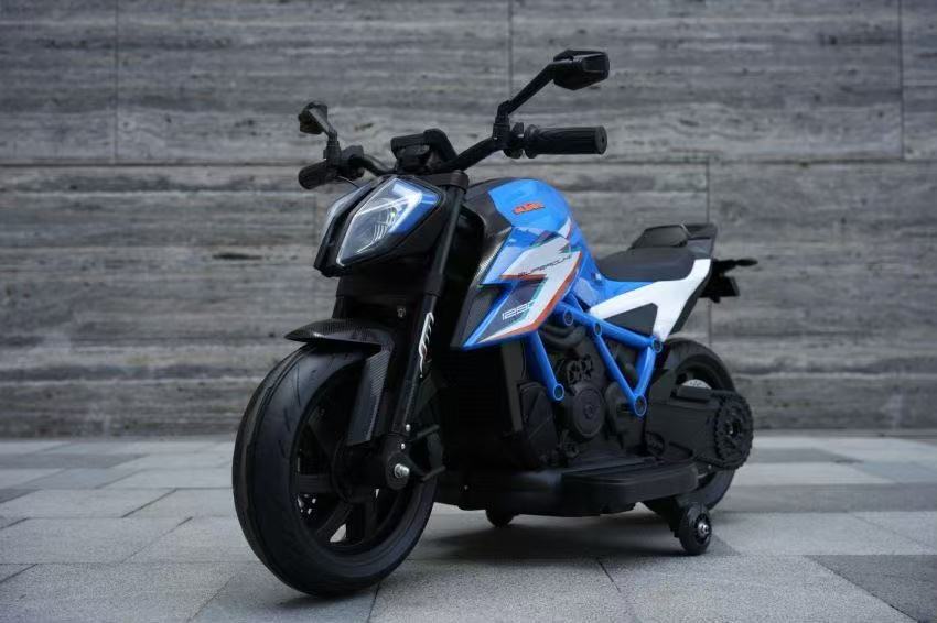 KTM Superduke Motorbike Kids Ride on Electric Bike with Stabilisers