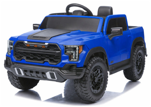Pick Up Jeep P4 Kids Ride On 12v Leather Seat Rubber Tyres