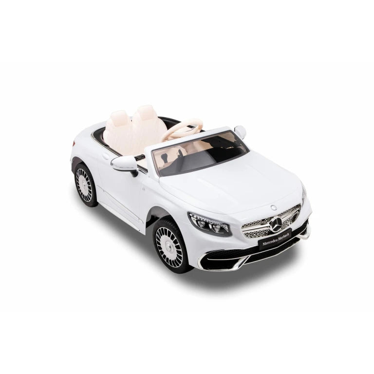 Licensed Mercedes Maybach S650 MP4 TV Leather Seat Rubber Tyres Electric Ride On Car