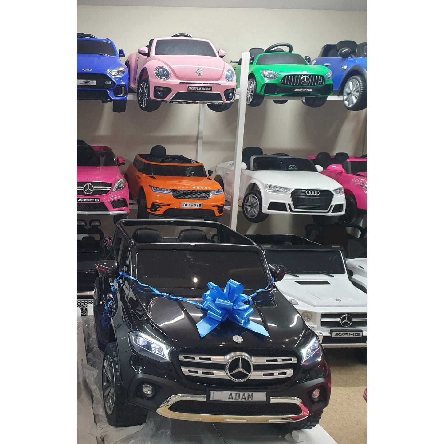 Licensed Mercedes X Class Mp4 TV 4WD 24V Kids Ride On