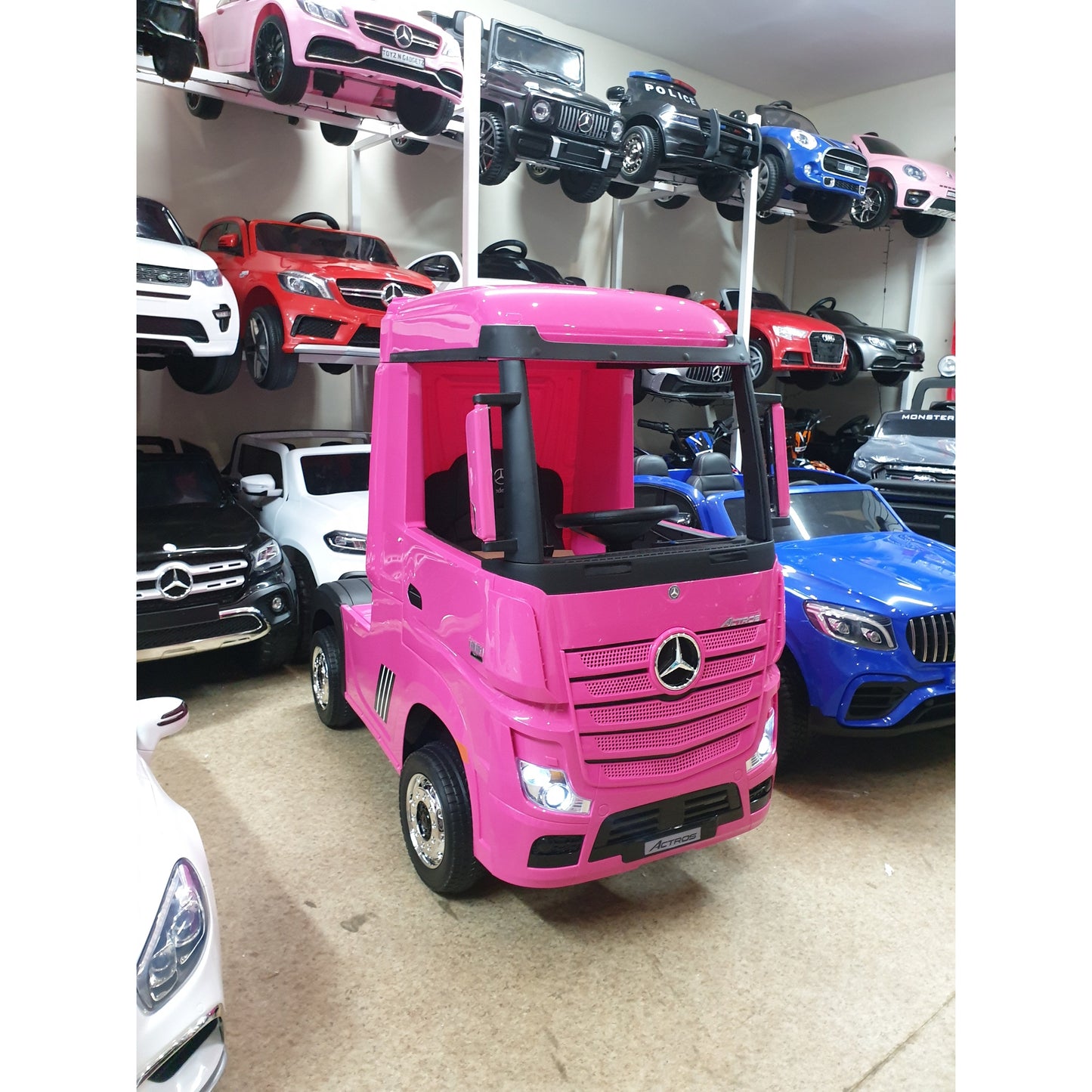 Licensed Mercedes Benz Actros Mp4 TV 4WD 24V* Ride On Lorry