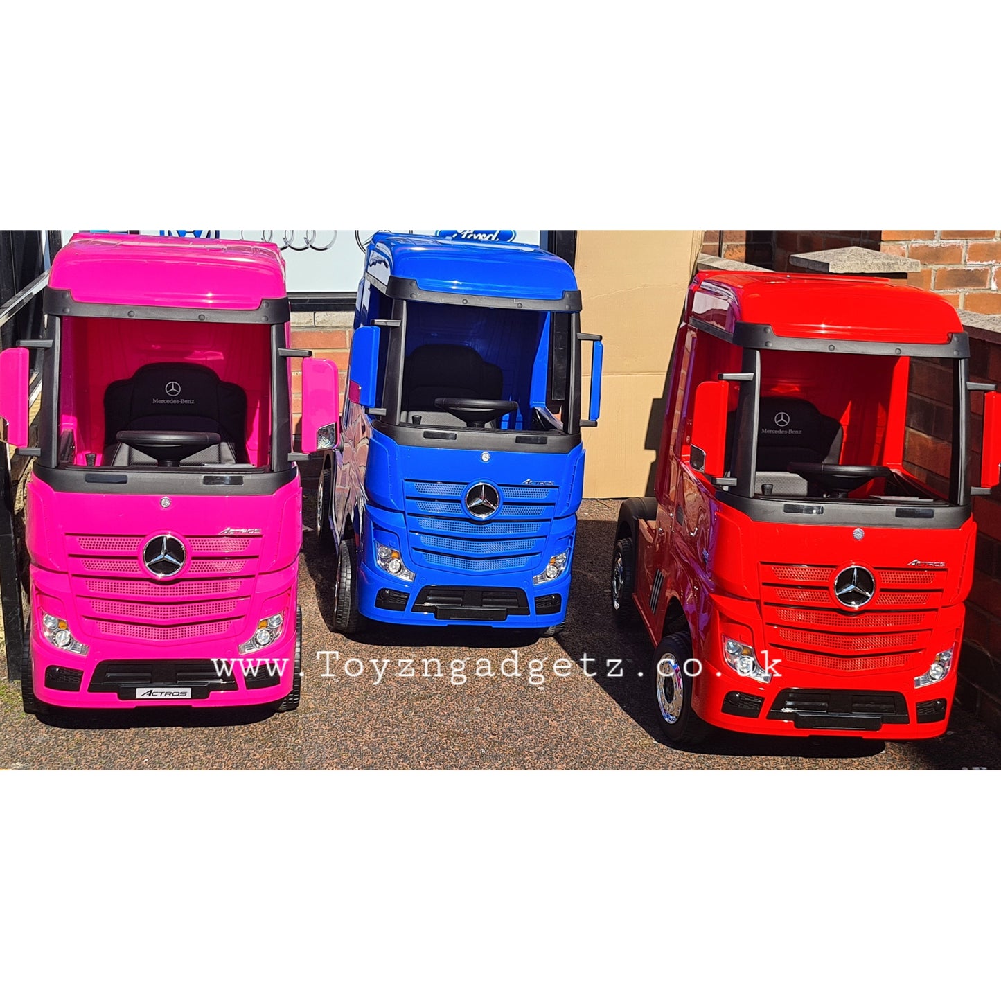 Licensed Mercedes Benz Actros Mp4 TV 4WD 24V* Ride On Lorry