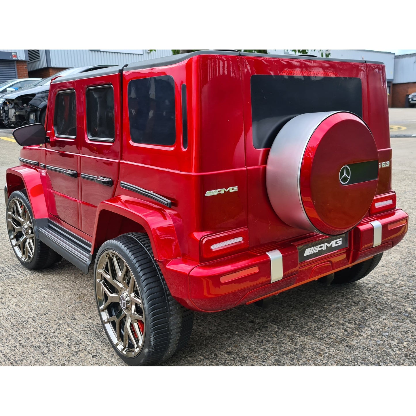 24V Licensed Mercedes AMG G63 TV edt (MP4) Kids Ride On Jeep
