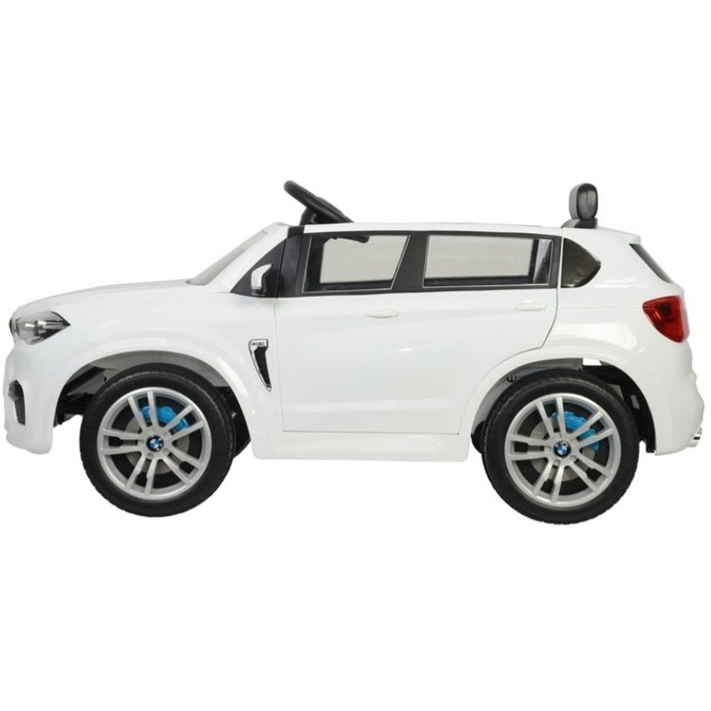 Licensed BMW X5 M 12v Leather Seat Rubber Tyres A/C