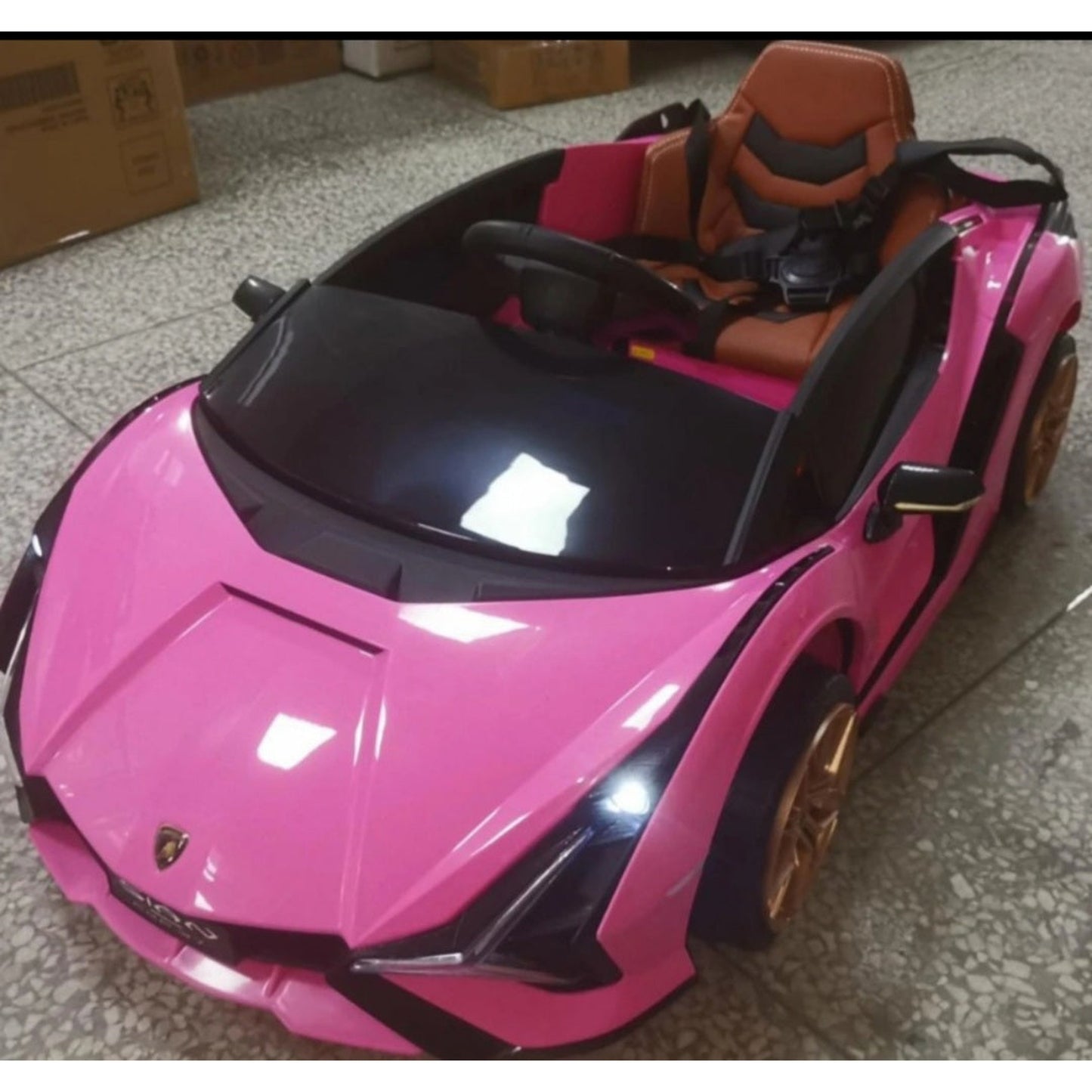 Licensed Lamborghini Sian Mp4 Kids Ride On Fkp 37