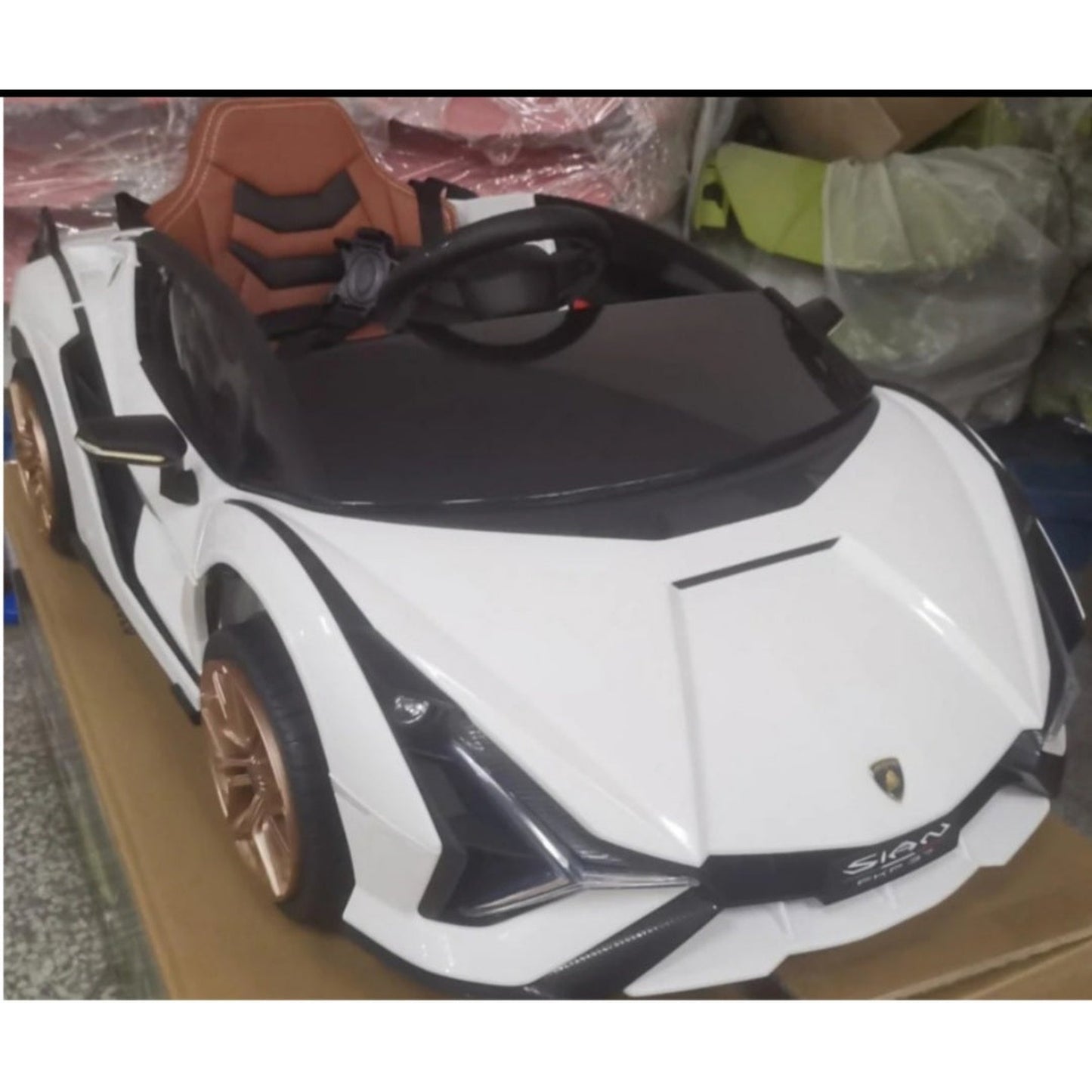 Licensed Lamborghini Sian Mp4 Kids Ride On Fkp 37