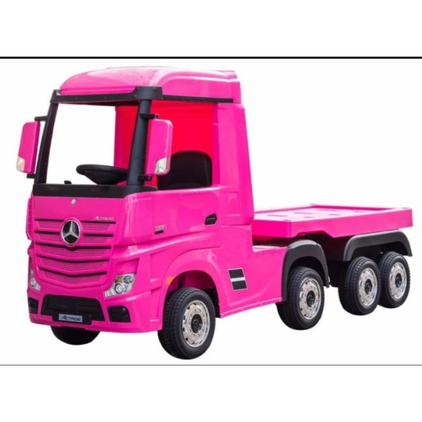 Licensed Mercedes-Benz Actros Lorry Trailer 24V Ride On