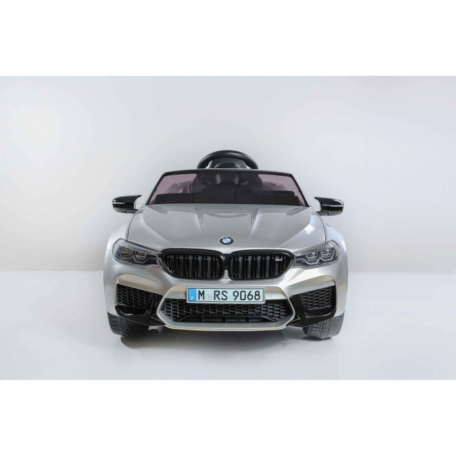 Kids Ride On Car BMW M5 Leather Seat Rubber Tyres