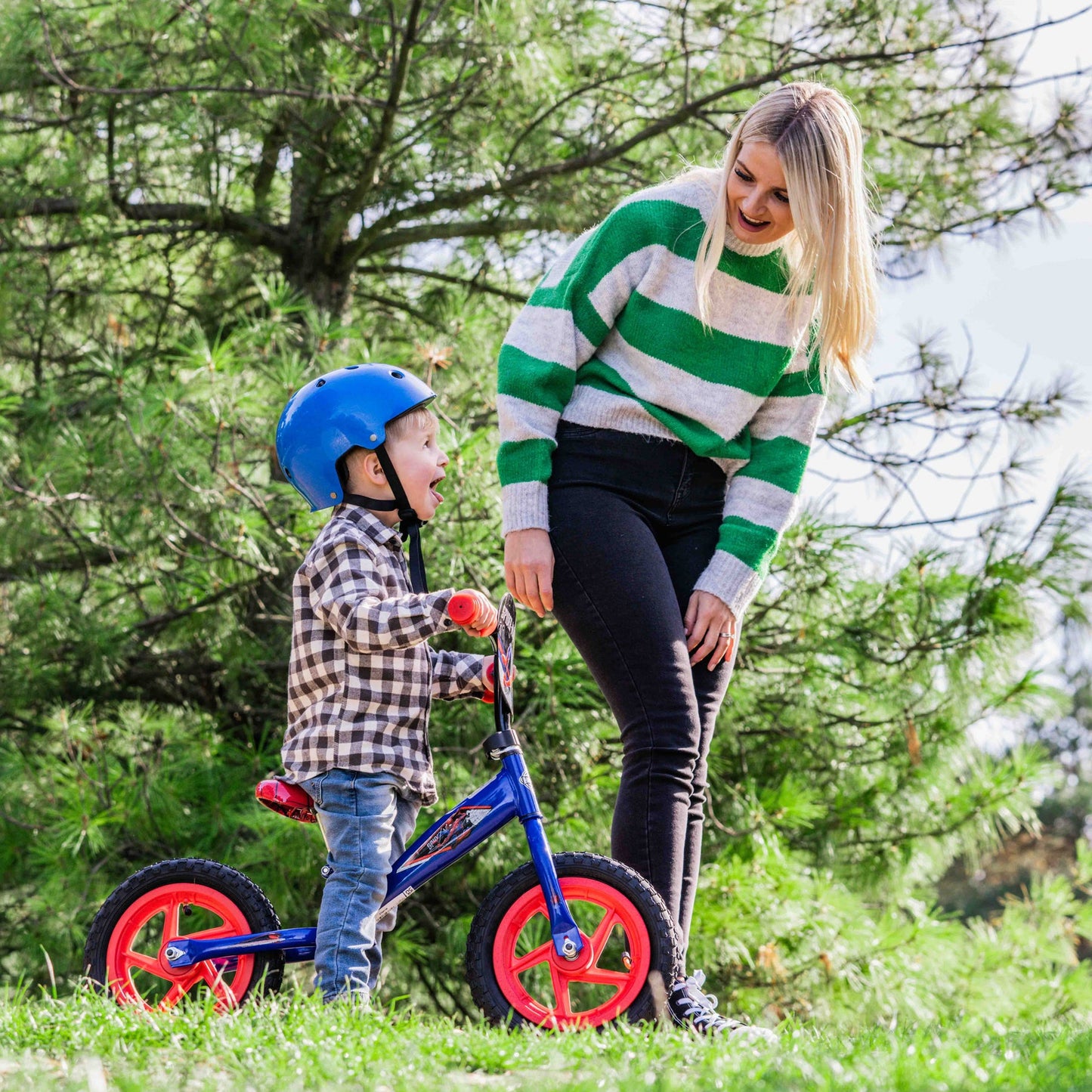 Balance Bike Spiderman 12"