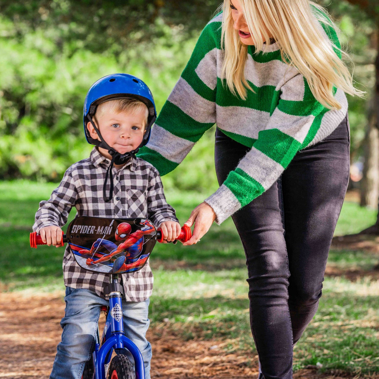 Balance Bike Spiderman 12"
