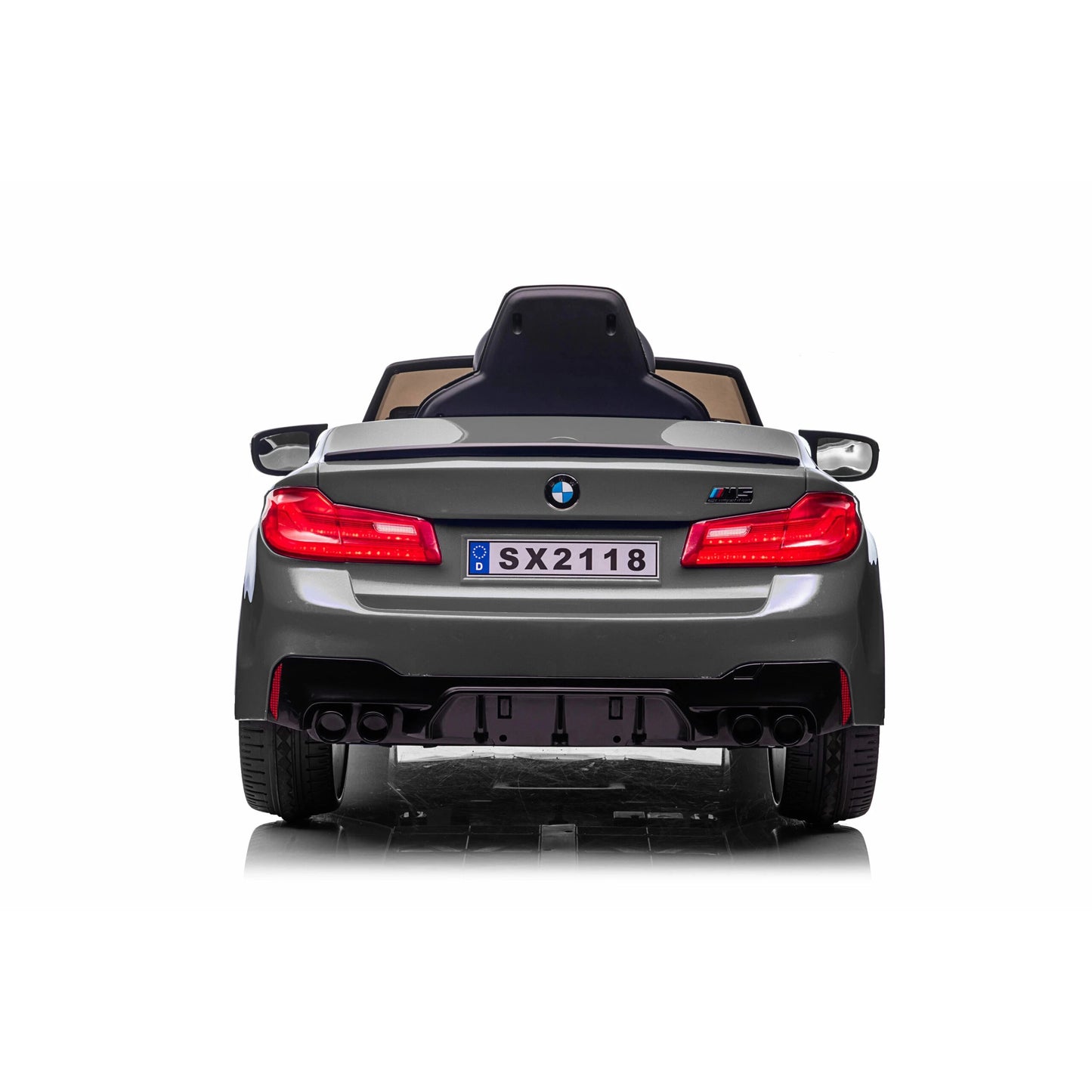 Kids Ride On Car BMW M5 Leather Seat Rubber Tyres