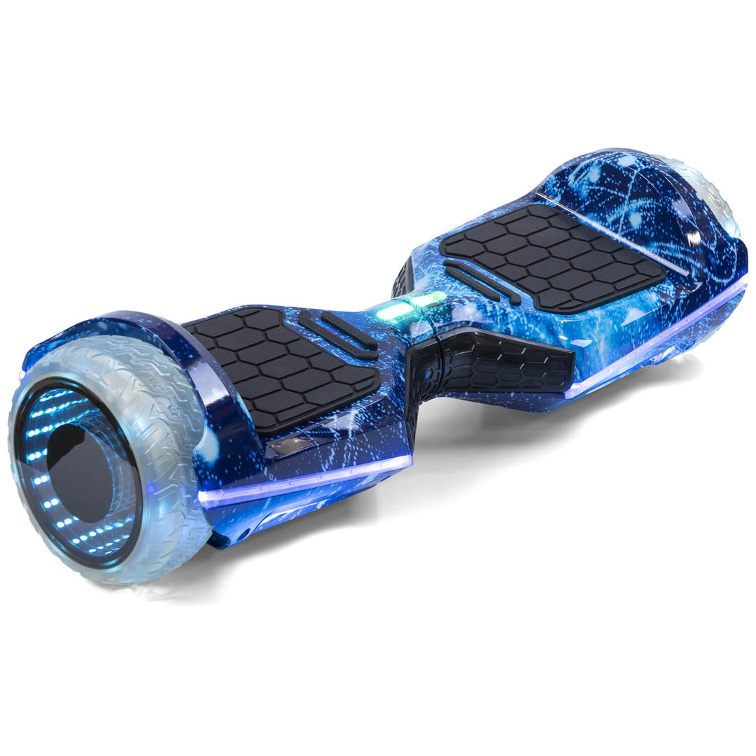 Infinity - Blue Galaxy 6.5" All Terrain App Bluetooth & LED TNG Hoverboard