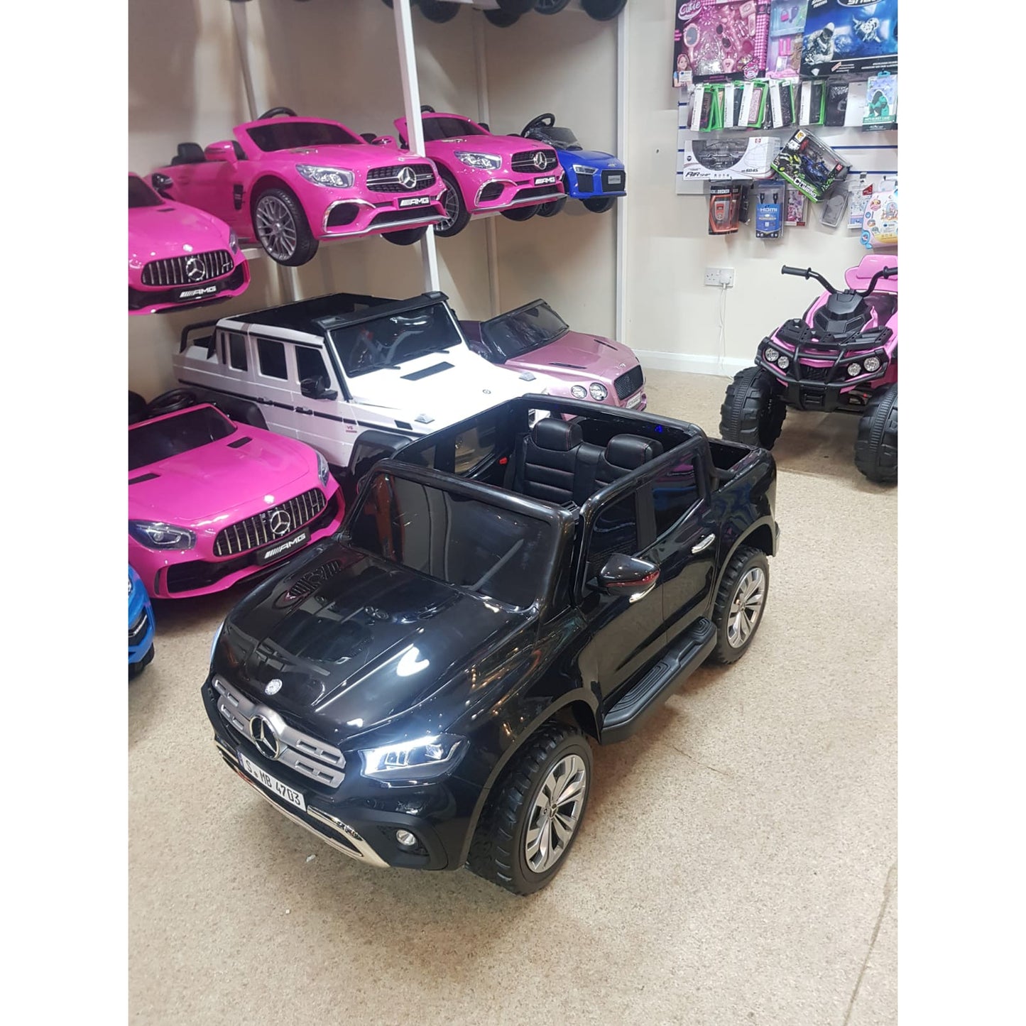 Licensed Mercedes X Class Mp4 TV 4WD 24V Kids Ride On