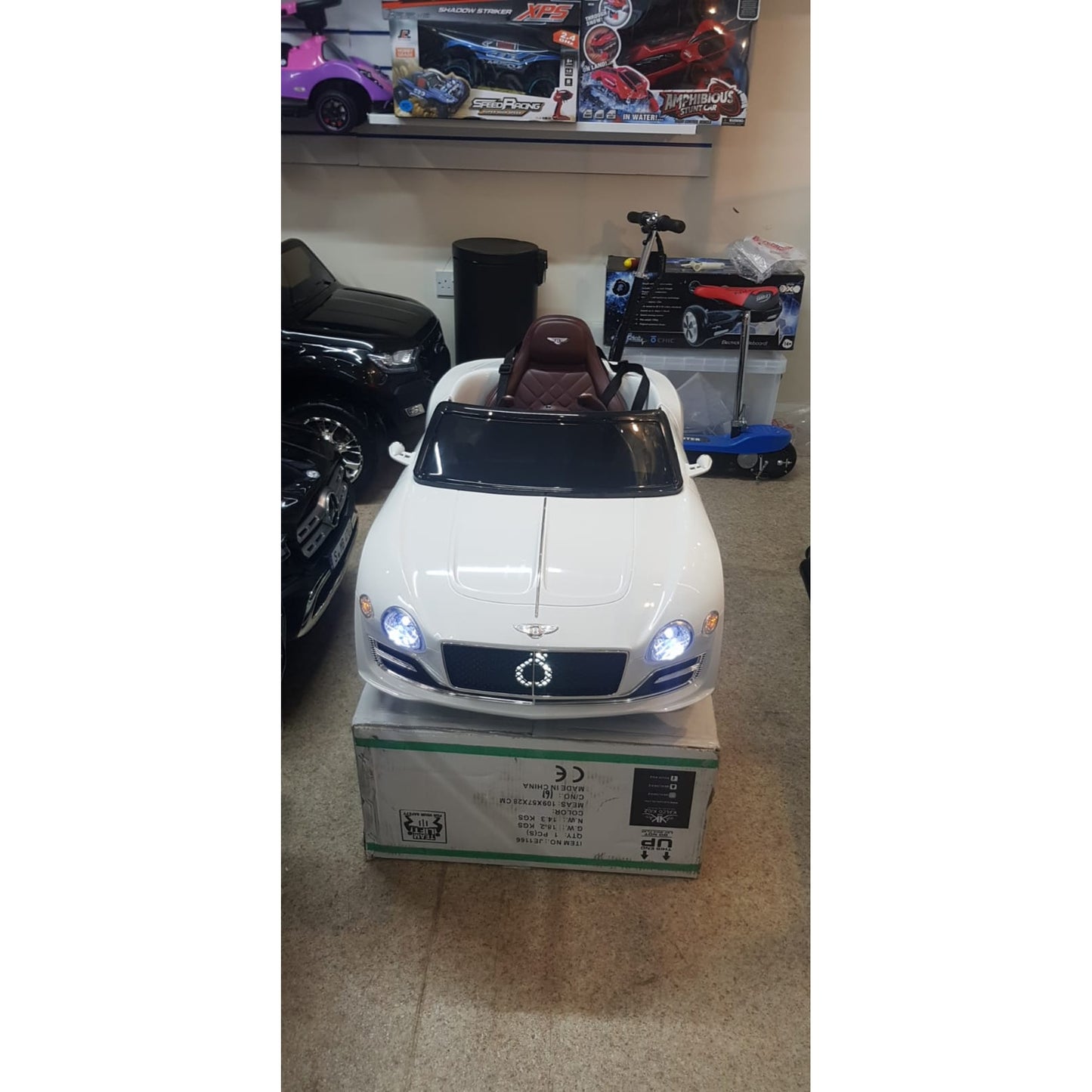 Licensed Bentley EXP 12V Kids Ride On Car