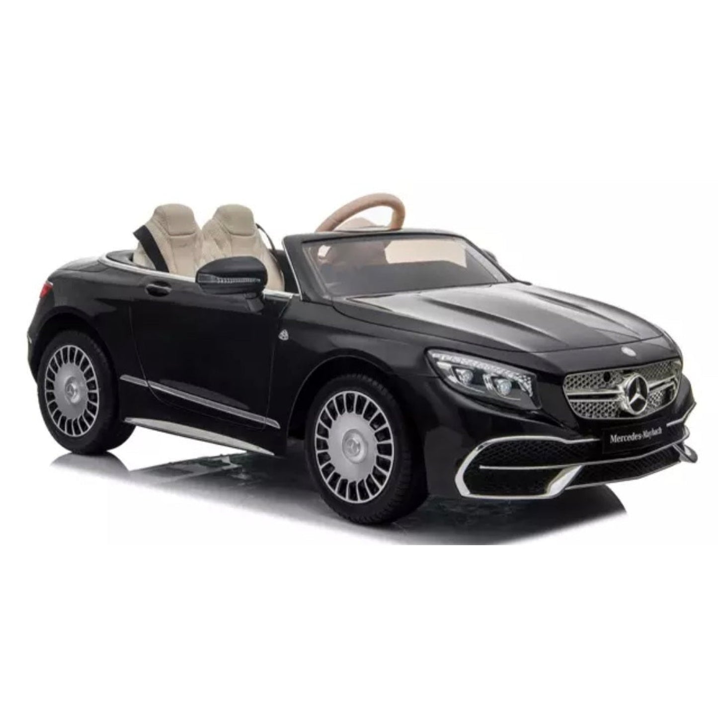 Licensed Mercedes Maybach S650 MP4 TV Leather Seat Rubber Tyres Electric Ride On Car