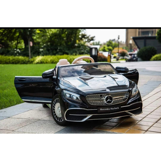 Mercedes Maybach MP4 TV Leather Seat Rubber Tyres Electric Ride On Car