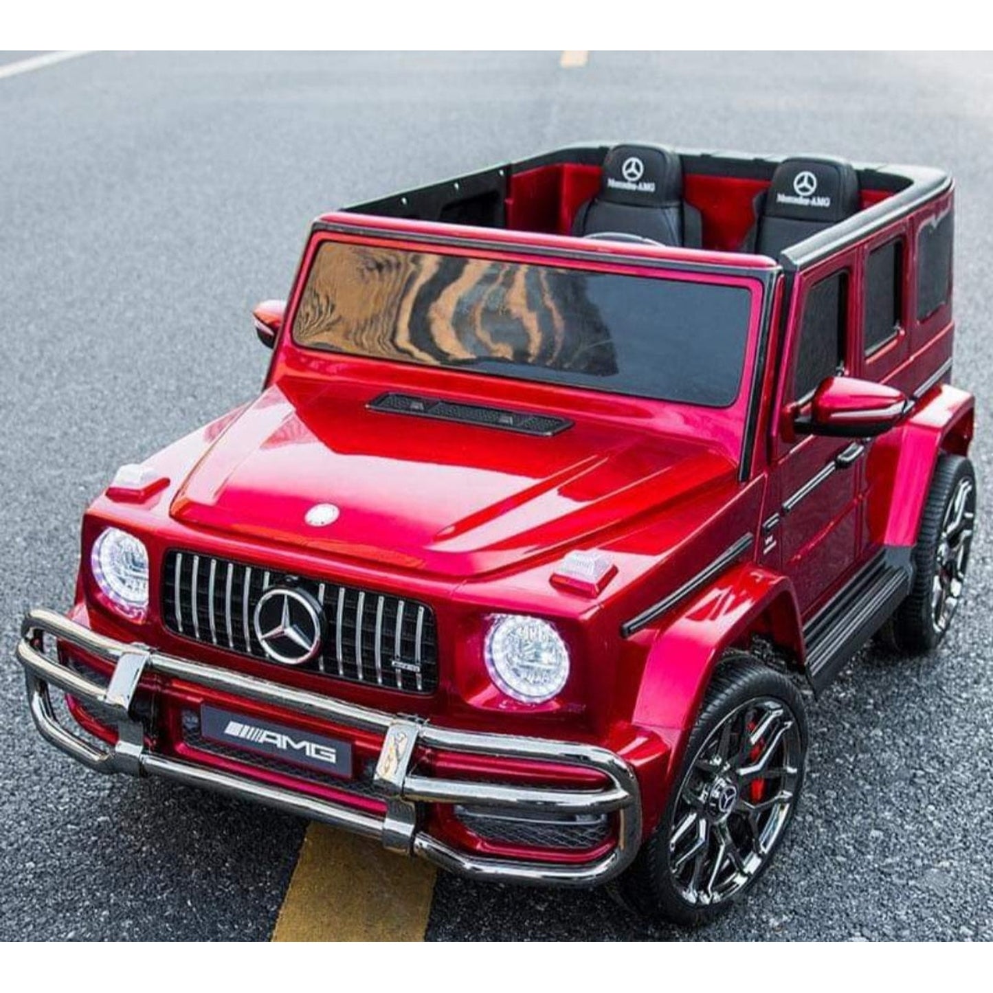 24V Licensed Mercedes AMG G63 TV edt (MP4) Kids Ride On Jeep