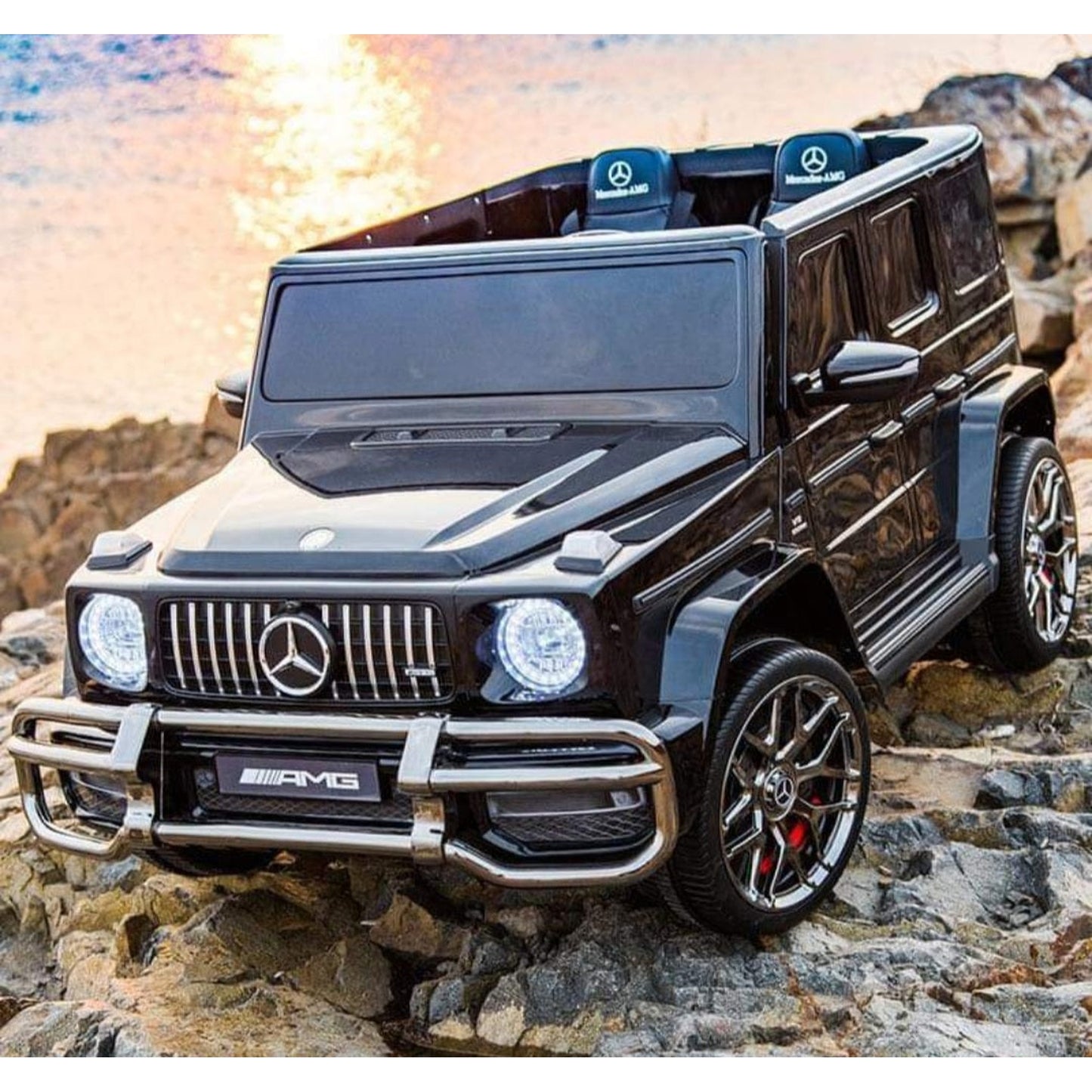 24V Licensed Mercedes AMG G63 TV edt (MP4) Kids Ride On Jeep