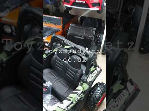 Buggy Camo UTV-MX 24V with TV (MP4) Kids Ride On