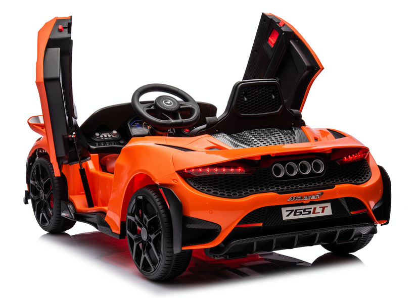 Mclaren 765LT 12V Kids Sit In Toy Ride On Car With Remote