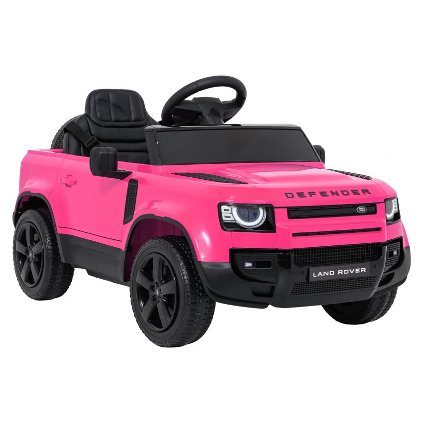 Licensed Land Rover Defender Ride on Car 12v Eva Tyres Leather Seat