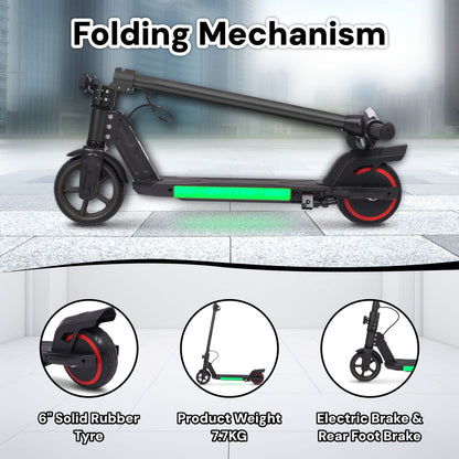 Kids PRO ELECTRIC SCOOTER - LED Lights - 150W Power - High Performance