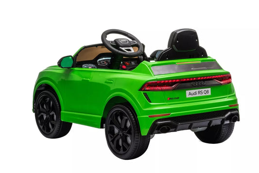 Audi RSQ8 12V with remote control for parents and official Audi license