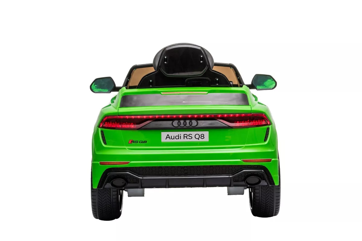 Audi RSQ8 12V with remote control for parents and official Audi license